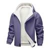 New Winter Double-sided Lamb Velvet Casual Couple Outfits Trendy Hooded Cotton Jacket