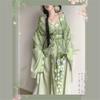 Women's Sun Shangxiang Cosplay Warring States Hanfu, Cross Collar Trailing Original Restored Ancient Chinese Costume