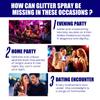 JAYSUING Shimmer Glitter Spray Collarbone Hair Party Clothes Glowing Pearl Mist