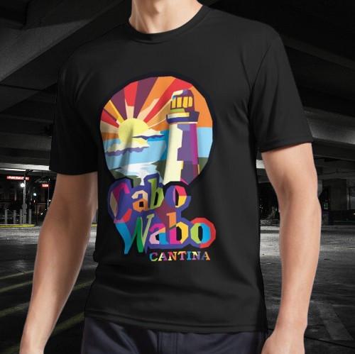 Cabo wabo WPAP Art Active T-Shirt Funny Logo American Men s T-Shirt S