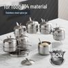 GOWKE Stainless Steel Condiment Organizer