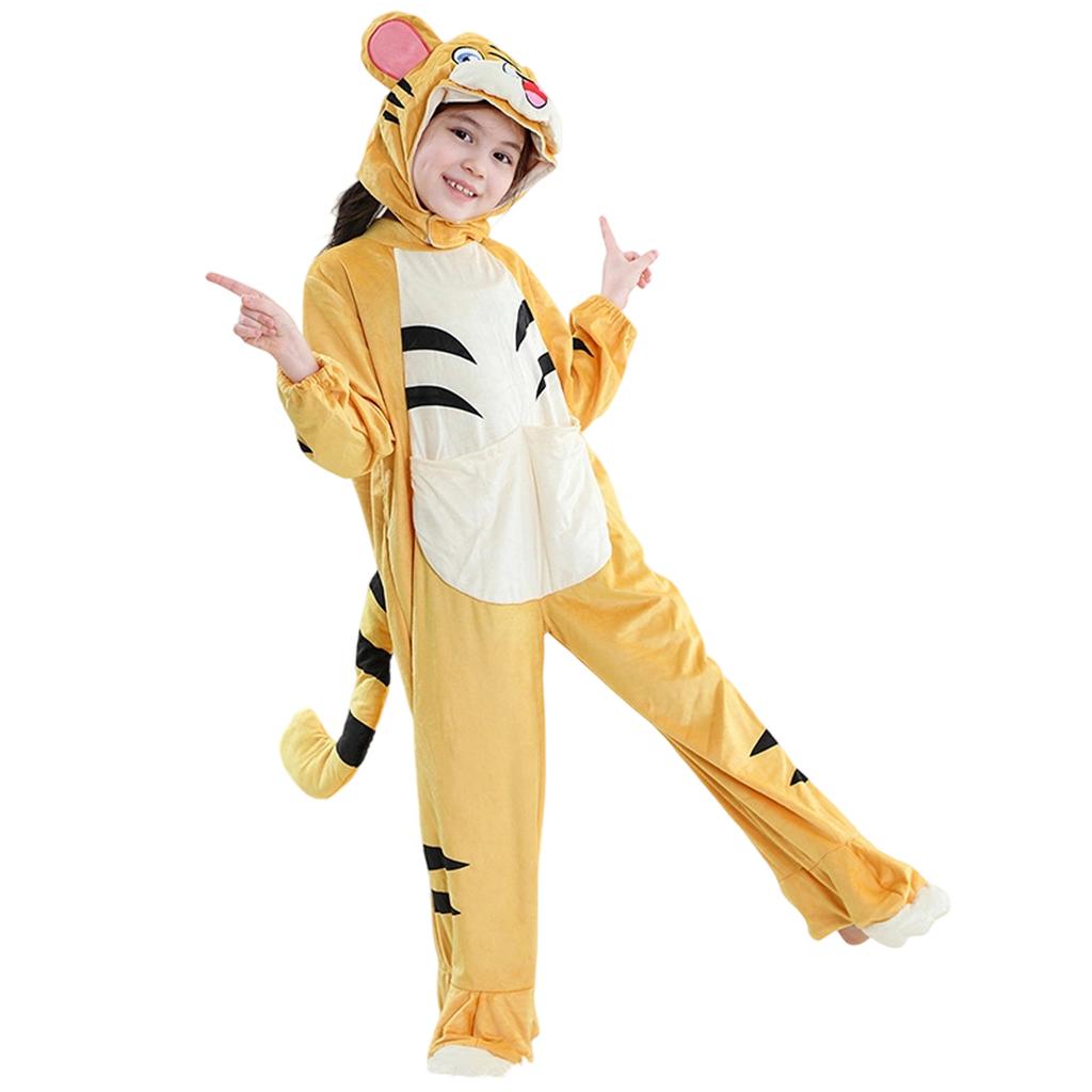 Children's Fashionable Casual Fleece Jumpsuit