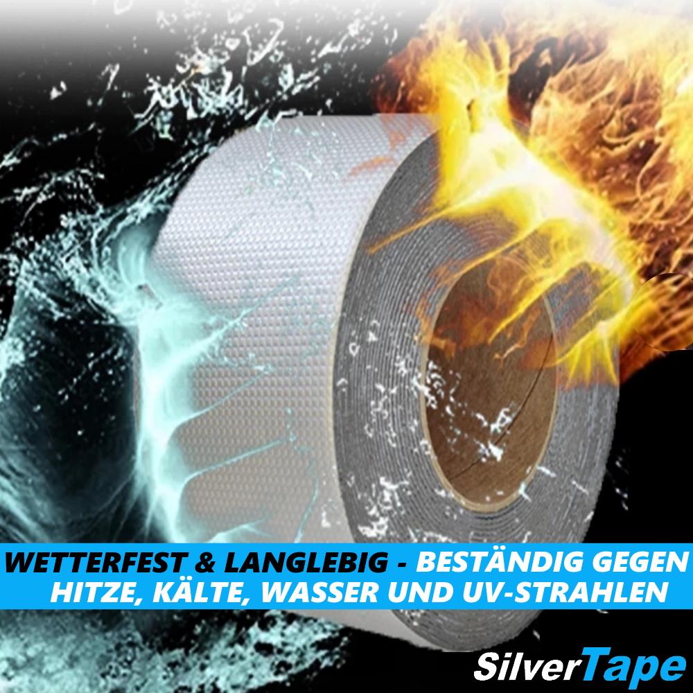 SilverTape Aluminium Tape Alu Adhesive Tape Insulation Heat Resistant Waterproof 5m