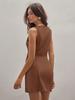2026 Sleeveless Mid-length Women's Dress: Fashionable European & American Style with Button-up Design