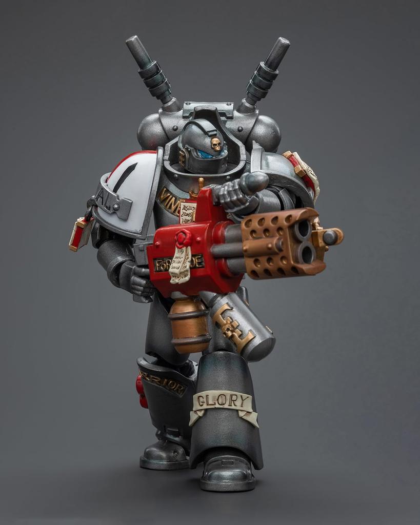 Pipigirl JoyToy Warhammer 40K Authentic Licensed Movable Gray Knights Interceptor Squad Interceptor with Dark Source 12CM Action Figure Anime Model