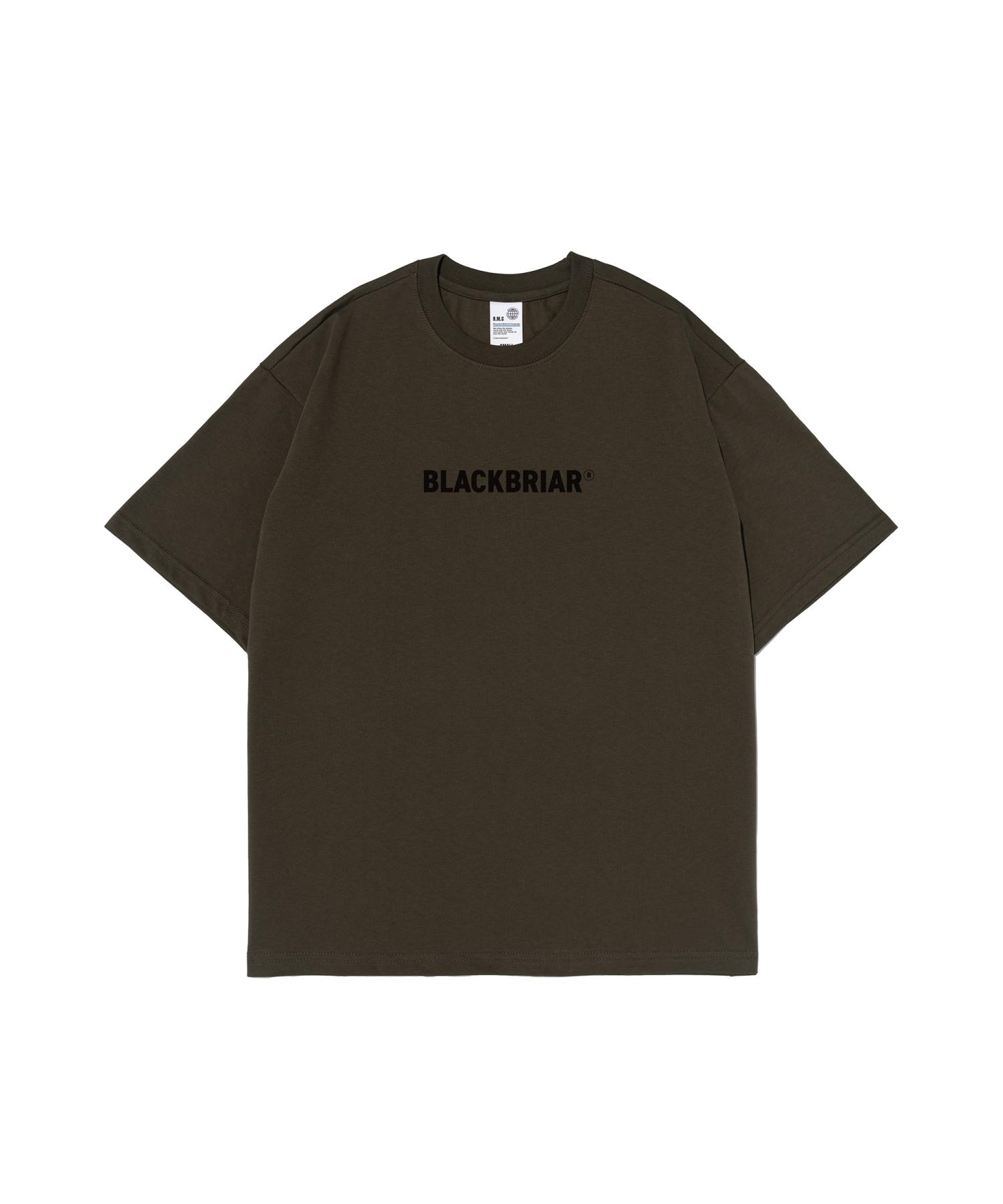 Black Briar Basic Logo T-Shirt (Khaki) L