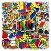 50 Rubik's Cube Graffiti Personality Trendy Cool Play Creative DIY Mobile Case Skateboard Suitcase Sticker Waterproof