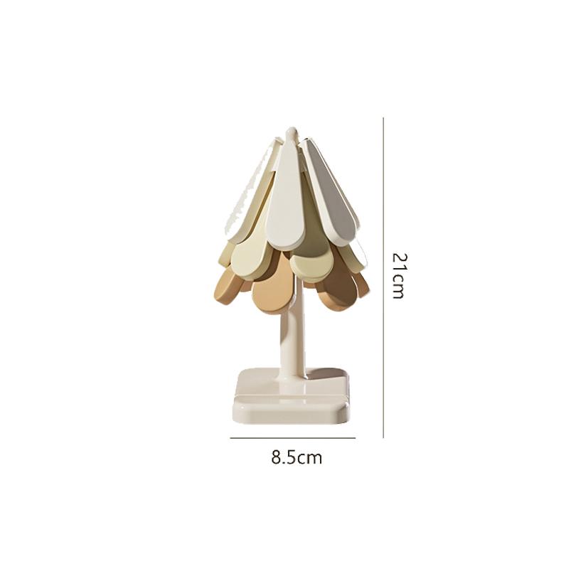 4pcs Silicone Mat Dishes Tree Design Trivet Set Coaster for Teapot  Pots Stand Insulation Pad Placemats Dining Table Gift
