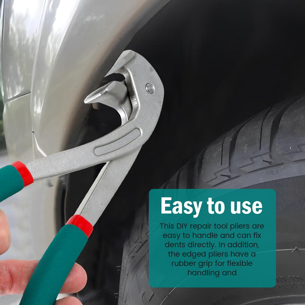 1/5 Sets Paintless Dent Repair Kit Car Door Fender Edge Repair Tool Heavy Duty Car Door Panel Fix Tool Car Edge Pliers