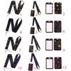 Sun and Moon Phone Lanyard Keyrings ID Card Holder Badge Holder Phone Neck Strap Hanging Rope