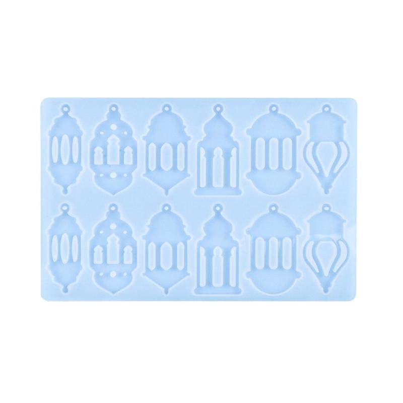 

Castle Shaped Epoxy Mold Keychain Silicone Mold Epoxy Jewelry Pendant Molds Keychain Charm Mold for DIY Handmade Craft 1 чистий