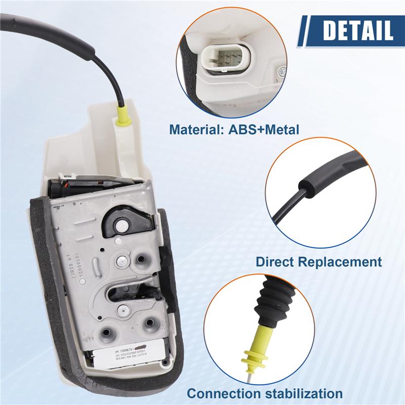 

Привод замка двери для Tesla Model Y 2025-2025 Model 3 2017-2025 Автозапчасти