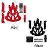 Sealed Universal Helmet Inner Padding Kit Protection Sponge Pad Foam Pads Set with Insect Net