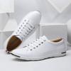 Sneakers Casual Leather Shoes for Men 2026 New Trend Walking Flats Comfortable Classic Solid Men Shoes Plus Size 48 Men Footwear