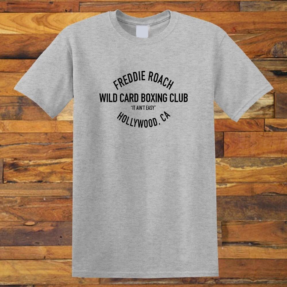 Wild Card Boxing Club Gym Freddie Roach Men s Gray S-5XL XXL