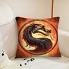 Game M-Mortal K-Kombat Pillow Case Living Room Sofa Cushion Cover Suitable For Home Bedroom Room Decoration