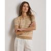 Lauren Ralph Lauren Short Sleeve Sweater Stripe  Wmlrswesn820206999 