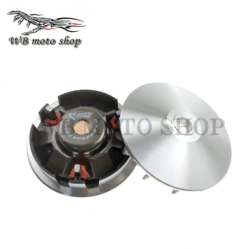 koso High Performance Variator Set with Copper Rollers For Most Chinese 125 150cc GY6 Scooter 152QMI 157QMJ QJ Spare Part