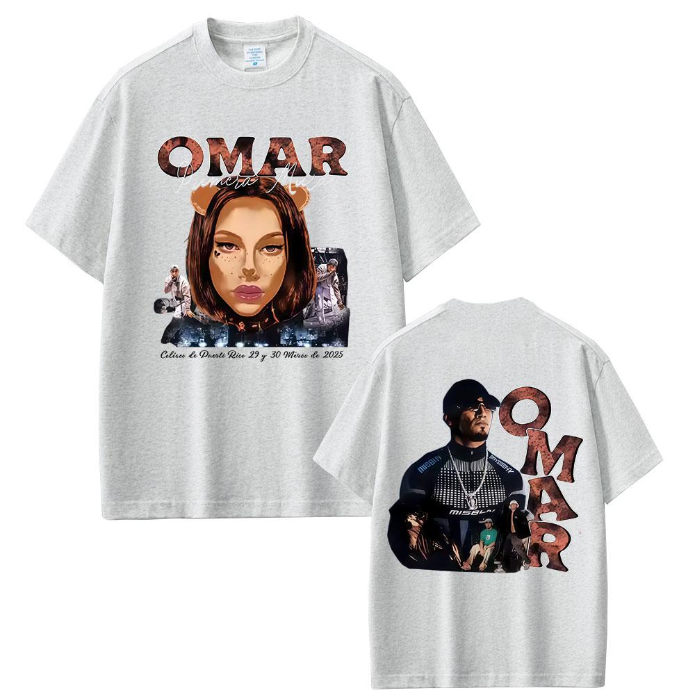 Rapper Omar Courtz Primera Musa T Shirt Men Women Hip Hop Fashion Street Vintage Tshirt Mens Casual Cotton Crewneck Tshirts