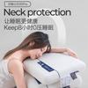 Memory Foam Pillow Neck Support Better Sleep Ice Silk Cover Medium Firmness 42x70cm Rectangular Bed Adults