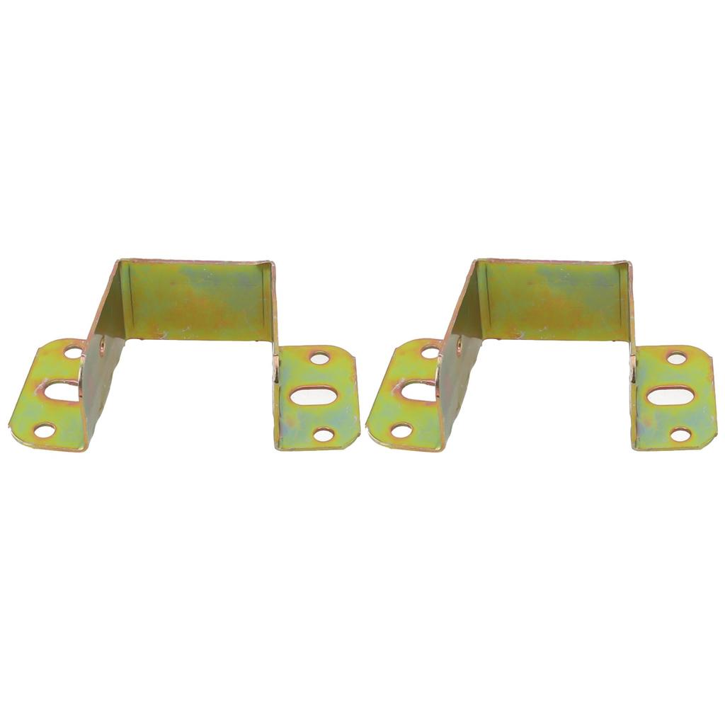 2*U Shaped Bed Connecting Connector Brackets Fixings Components Centre-Support