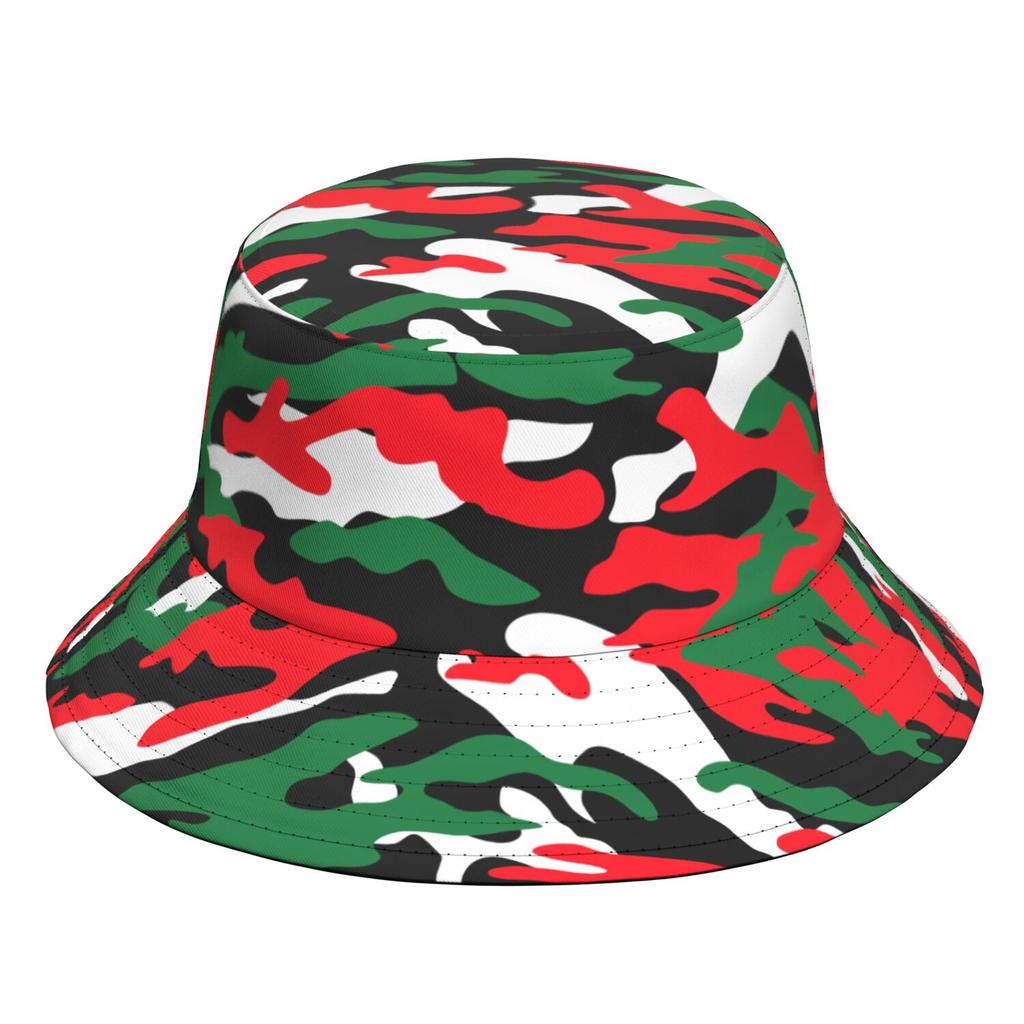United Arab Emirates Fisherman Hats Custom Made Name Team Logo Bucket Cap Are Country Travel Islam Nation Arabic Flag Headgear
