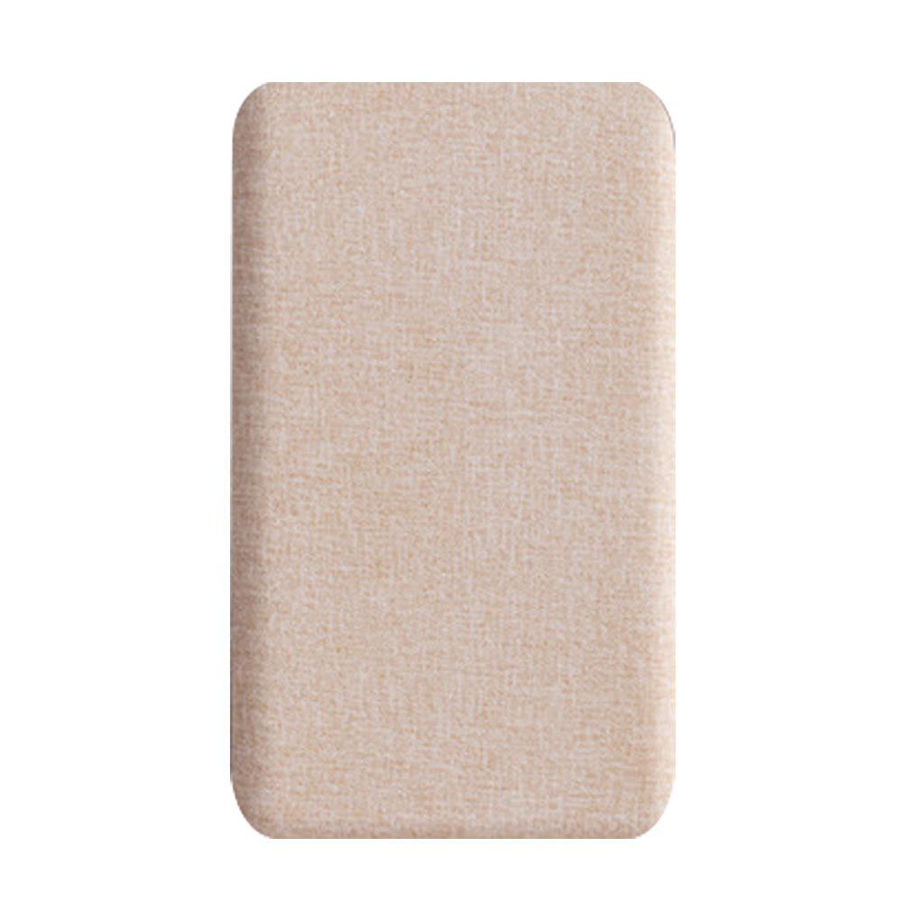 

Thicken Tatami 3D Wall Stickers Self-adhesive Soft Back Self-adhesive Wall Mat Anti-bump 3D Design Background Wall Pad S коричневий