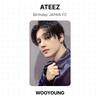 ATEEZ Birthday JAPAN FC Official Photocard