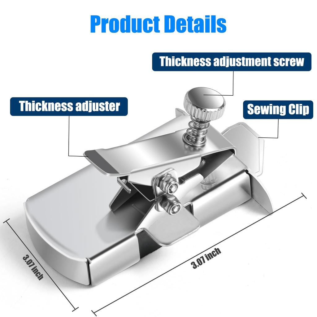 Magnetic Seam Guide for Sewing Machine Multifucntional Straight Ruler Line Hems Sewing Ruler for Walking Foot Sewing Machine