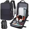 Men's Women's Travel Laptop Backpack for Suitcase Luggage for Plane Work School 45X30X20Cm Alogy Unisex Black