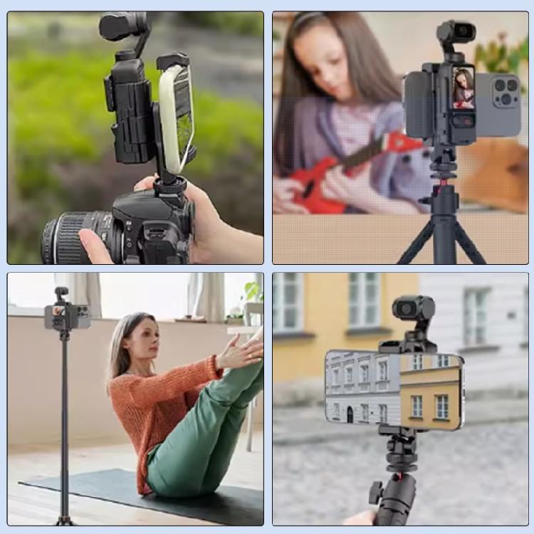 Quality Video Recording Bracket Secure and Adaptable Phone Mount Teleprompter Bracket for POCKET 3 Camera Accessory