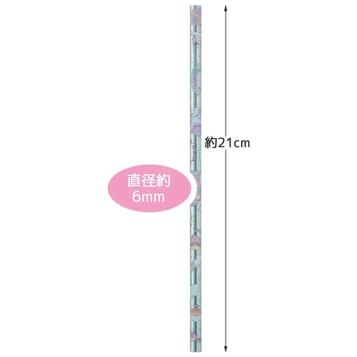 Skater Aluminum Straw, My Straw, Eco-Friendly, Portable, 21cm, 6mm, Sanrio Cinnamoroll, Happiness Girl, AST1-A