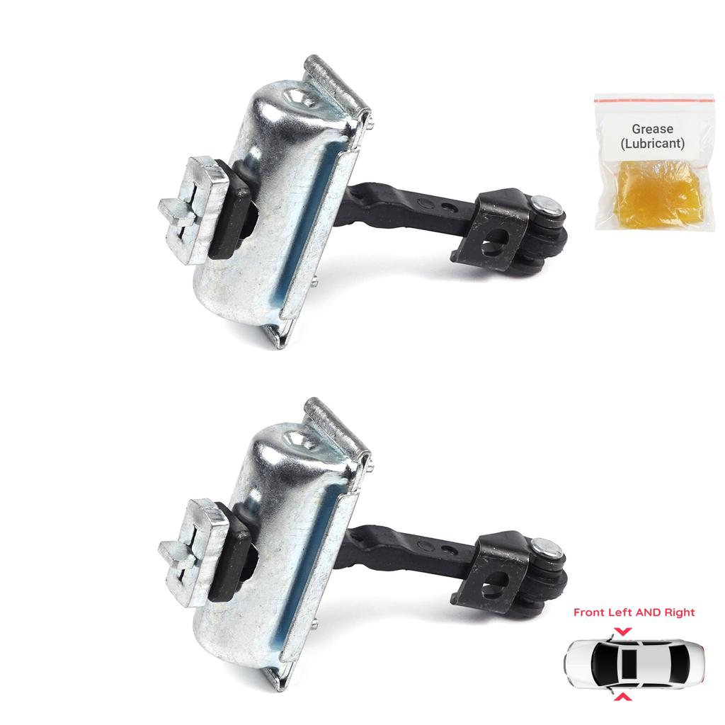 EDP828-1 2 Pieces Front Left AND Right Door Hinge Stop Check Strap Limiter for Ford Transit Custom V362 MK1 Tourneo 2012-2023 1933703
