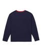CLOVE [26Fw CLOVE] Contrast Neck Point T-Shirt (Navy)