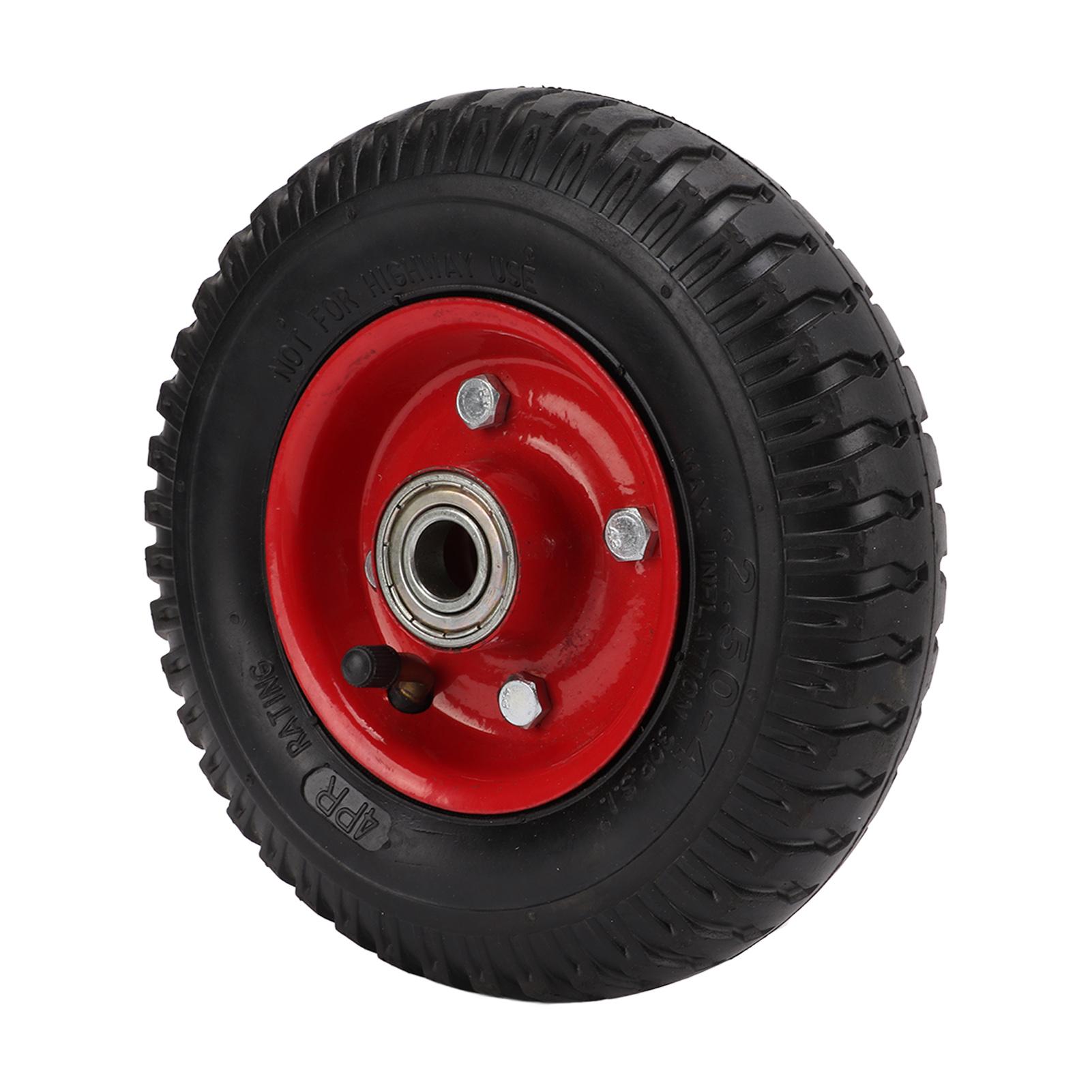 2,50?4 Шина Ступица Колесо Резина Надувное Тележка Транспорт Шина Колесо Подшипник 130 кг/286,6 фунта