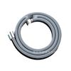 Nylon Woven Shower Hose & Head Holder, 4-Point Universal, Explosion-Proof Hot/Cold Bath Pipe
