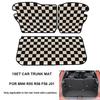 Car Rear Trunk Mat Cargo Liner For MINI Cooper R55 R56 F56 J01 For Clubman Electric Hardtop Hatchback Hatch Leather Custom