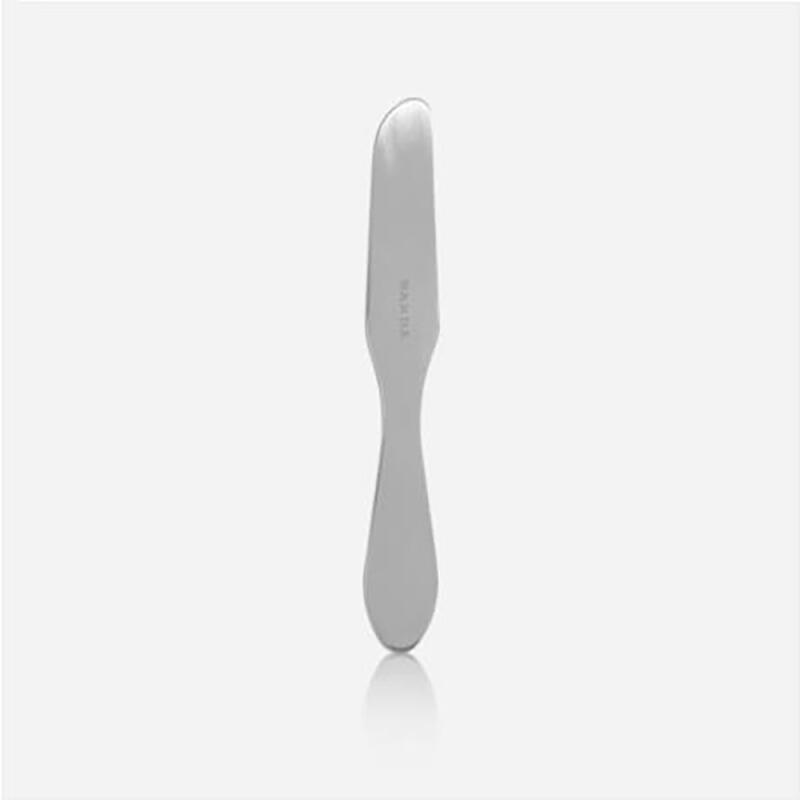 Domestically Produced Stainless Steel 316 Makeup Spatula and Massage Palette