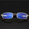 Metal Men Reading Glasses Women Crystal Glass Lenses Farsightedness +50 +75 125 +175 +225 +275 +325 +375 +450 +500 +550 +600