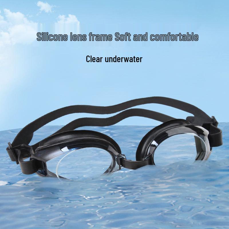 Unisex Waterproof Anti-Fog HD Silicone Swimming Goggles