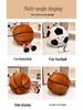 Creative Sports Plush Toy: Cute Football & Basketball Boy Doll Pillow, Perfect Birthday Gift for Kids or Boyfriend