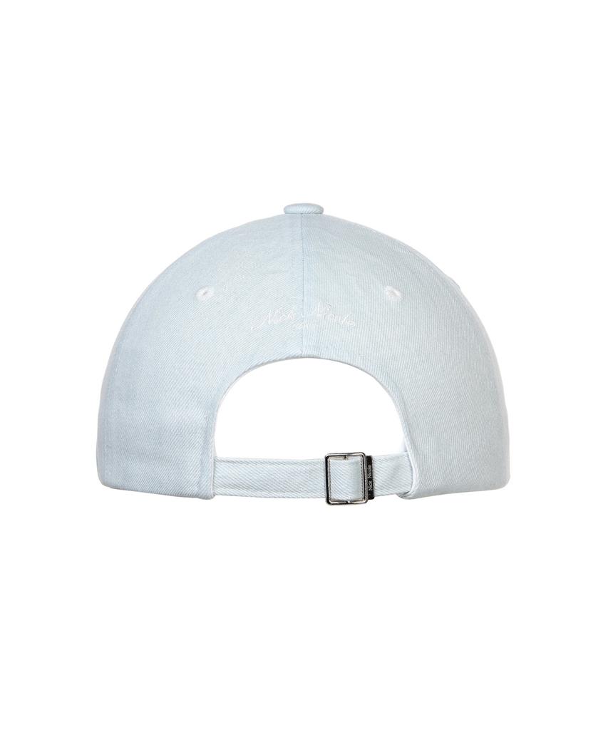 Nigaennikol Nicole Lettering Ball Cap_Denim Sky Blue