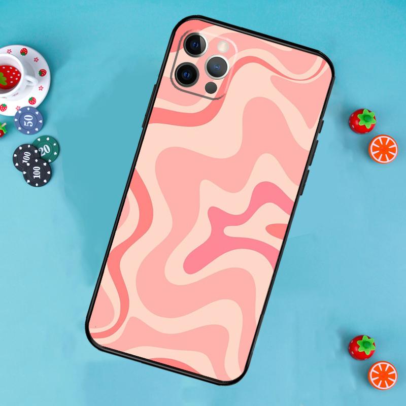 Liquid Abstract Pattern Sage Green Phone Case For iPhone 17 Air 16 15 14 13 12 11 Pro Max 12 13 mini 15 16 Plus 16e Cover Funda