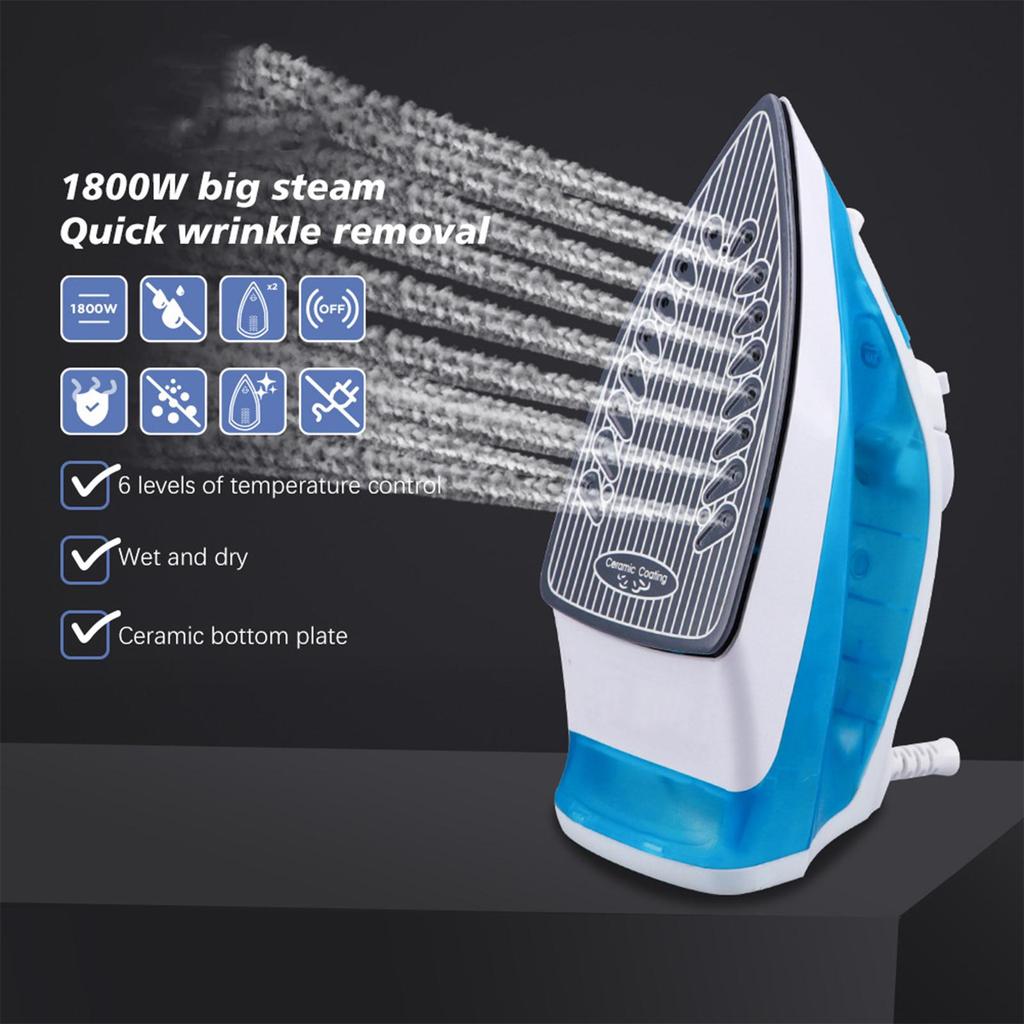 European Standard Popular Household Handheld Steam Iron, Small Portable Iron