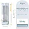 With Box! Genius Pilot 78G Resin Fountain Pen EF/F/M Nib Classic Stationery Supplies,Smooth Nib Effortless Writing Practice Pen