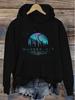 Casual Hooded Sweatshirt with Graphic Print And Drawstring, Unisex Design, Suitable for Spring And Autumn Wear.