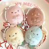 Four Color Mini Sumikko Gurashi Plush Toy San X Sumikko Gurashi Strawberry Tapioca Ornament Fluffy Soft Doll Kawaii Decoration
