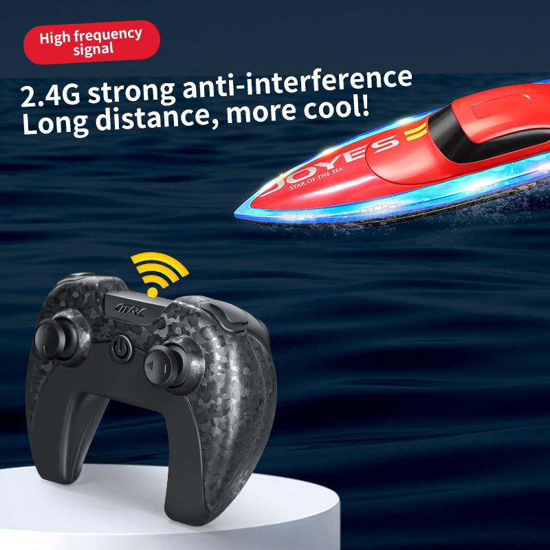 4DRC Remote Control Boat S7 Toy 2.4G High-speed Speedboat Model Electric Yacht Boys And Children Day Gift