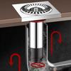 Effective Hair Blockage Solution Hotel Silicone Floor Drain 15cm Circular Shower Drain Effective Hair Blockage