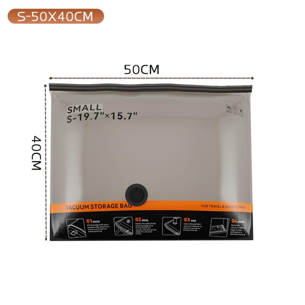 Space Saving Vacuum Compression Bag Double Seal Compression Bag Vacuum Storage Bag  Home Closet